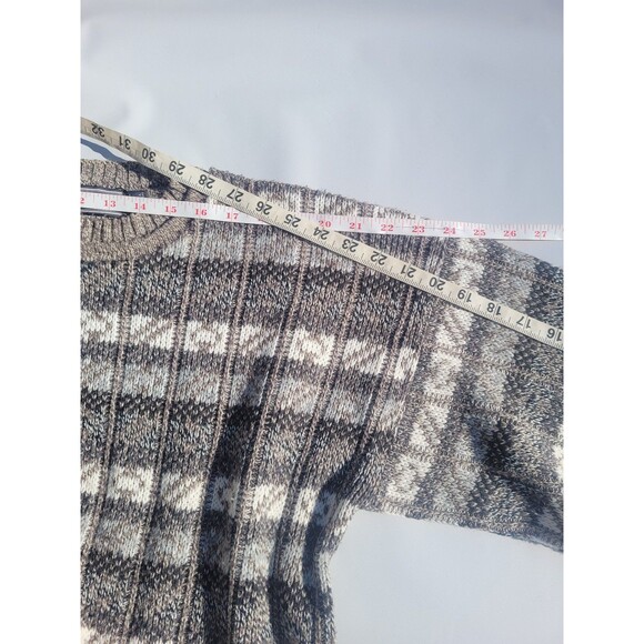 Vtg Patterned Crewneck Sweater by David Taylor - Picture 7 of 8